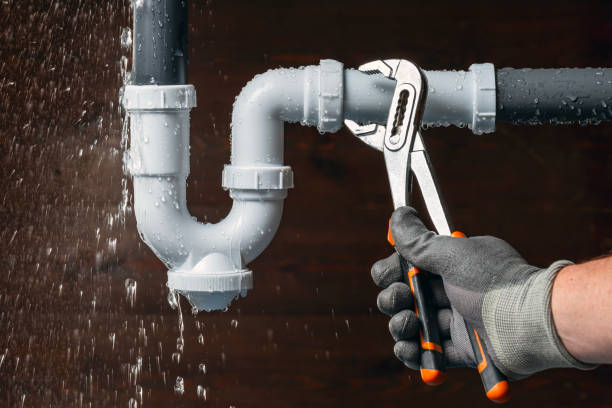 Professional Emergency Plumber technician working in Fairbank, PA